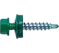 Кровельный саморез Kenner 4,8х70 RAL6002 зелёный 1500шт ск706002