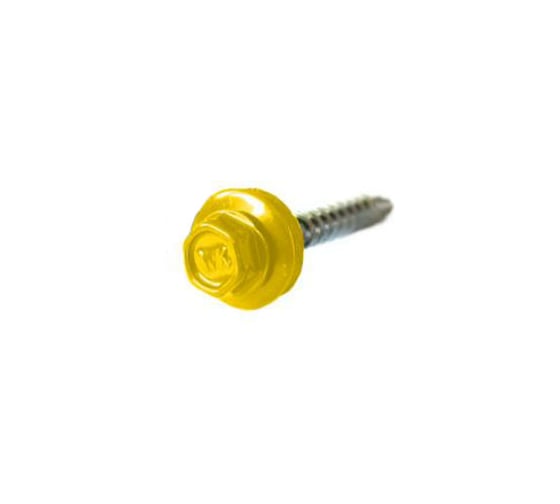 Кровельный саморез Kenner 5,5х19 RAL1018 жёлтый 4000шт ск55191018