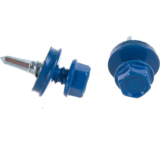 Кровельный саморез Kenner 5,5х19 RAL5010 синий 4000шт ск55195010