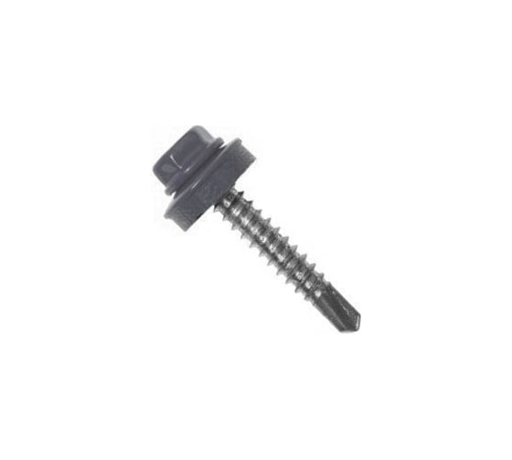Кровельный саморез Kenner 5,5х19 RAL7004 серый 4000шт ск55197004 1