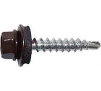 Кровельный саморез Kenner 5,5х19 RAL8019 серо-коричневый 4000шт ск55198019