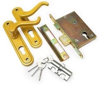 Врезной замок ЗВ4-3.02, золото, 9480 ЗЕНИТ 00009480