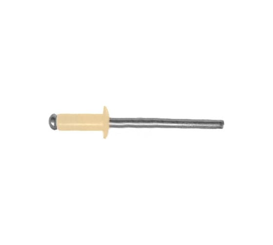 Крашенная заклепка Kenner алюм/сталь 3,2х8 RAL1014 1000шт зк3281014 1