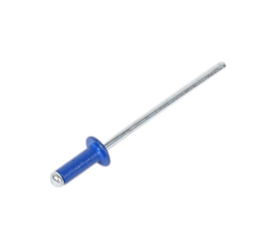 Крашенная заклепка Kenner алюм/сталь 3,2х8 RAL5002 1000шт зк3285002