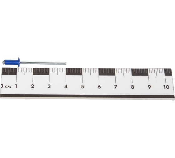 Крашенная заклепка Kenner алюм/сталь 3,2х8 RAL5002 1000шт зк3285002