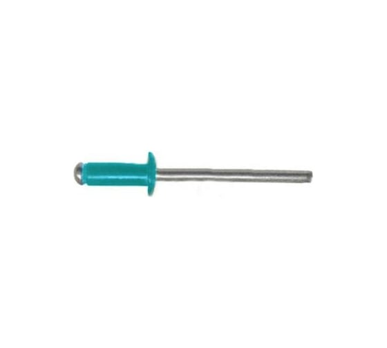 Крашенная заклепка Kenner алюм/сталь 3,2х8 RAL5021 1000шт зк3285021 1