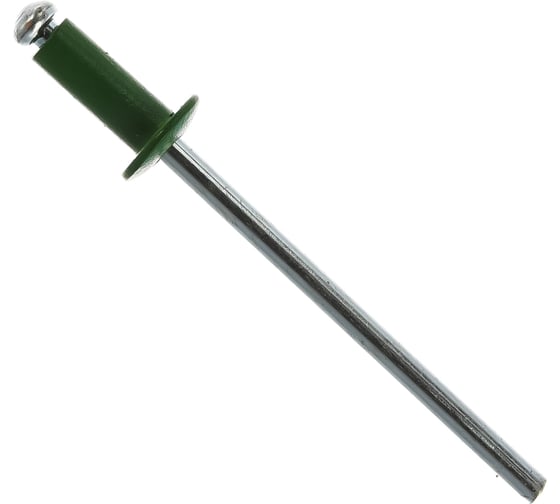 Крашенная заклепка Kenner алюм/сталь 3,2х8 RAL6002 1000шт зк3286002