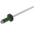 Крашенная заклепка Kenner алюм/сталь 3,2х8 RAL6002 1000шт зк3286002 2
