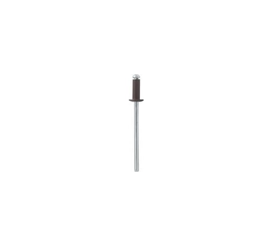 Крашенная заклепка Kenner алюм/сталь 3,2х8 RAL8017 1000шт зк3288017