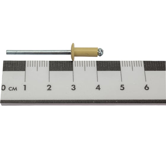 Крашенная заклепка алюм/сталь Kenner 4х10 RAL1014 1000шт зк4101014