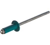 Крашенная заклепка Kenner алюм/сталь 4х10 RAL5021 1000шт зк4105021
