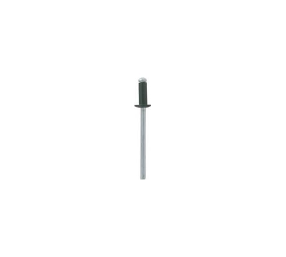 Крашенная заклепка Kenner алюм/сталь 4х10 RAL6005 1000шт зк4106005