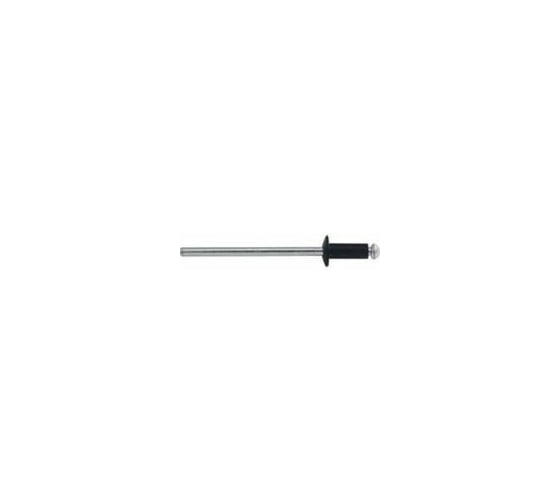 Крашенная заклепка Kenner алюм/сталь 4х10 RAL9005 1000шт зк4109005