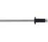 Крашенная заклепка Kenner алюм/сталь 4х10 RAL9005 1000шт зк4109005 1