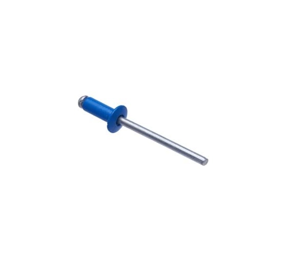 Крашенная заклепка Kenner алюм/сталь 4,8х12 RAL5005 500шт зк48125005 1