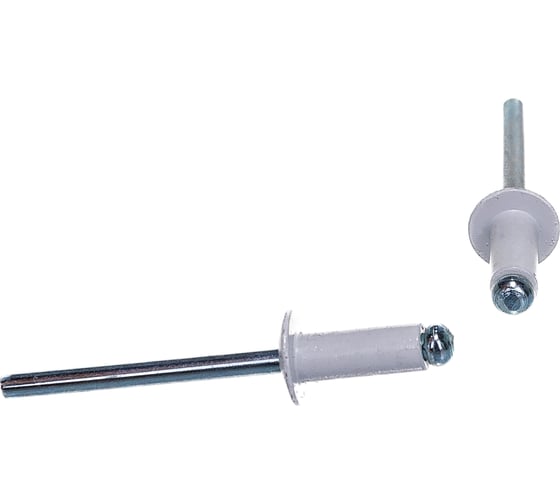 Крашенная заклепка Kenner алюм/сталь 4,8х12 RAL9003 500шт зк48129003
