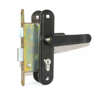 Врезной замок ЗЕНИТ Зенит-ЗВ4-3.03 черный 08780