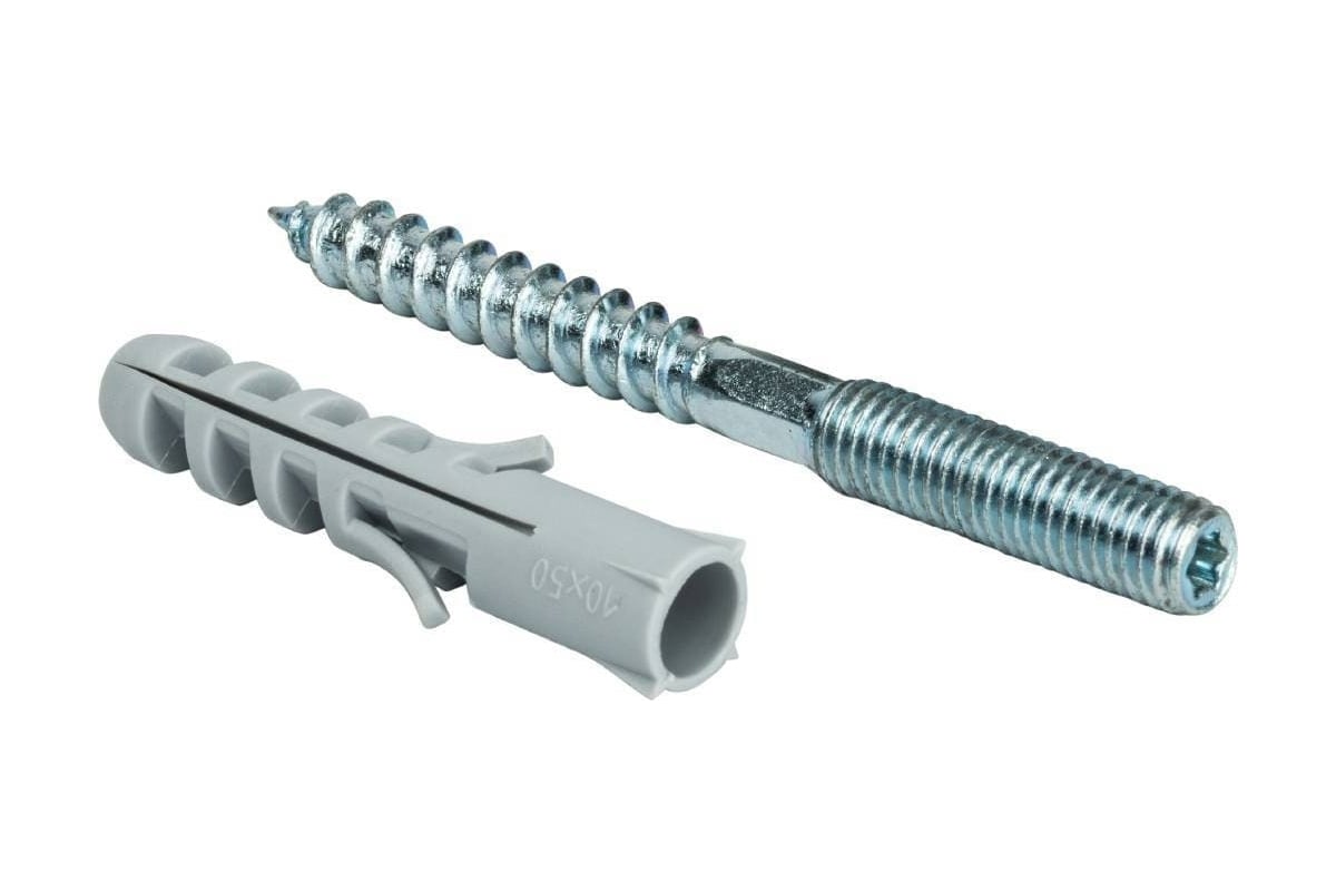 Сантехническая шпилька STOUT Sac-0020-400100 М8, 100 мм, с дюбелем ...