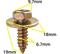 Металлический автокрепеж Крепавто M2124