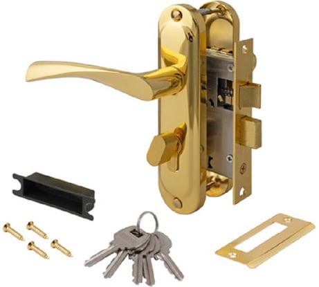 Врезной замок AVERS 0823/60-C-G 17206