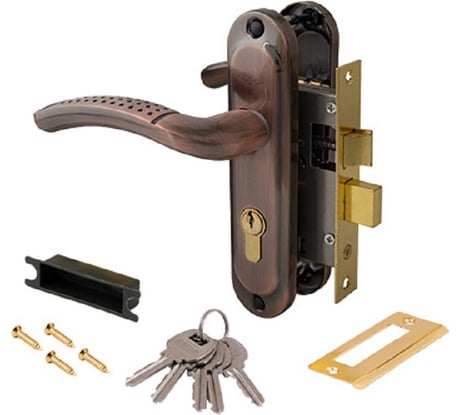 Врезной замок AVERS 0827/60-AC 17209