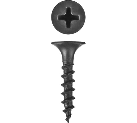 Саморезы СГД гипсокартон-дерево ЗУБР 19х3.5 мм, 80 шт., фосфатированные 300036-35-019