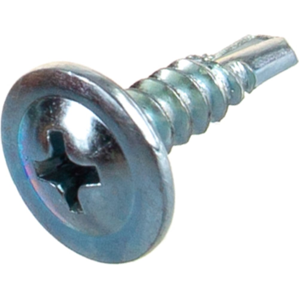 Саморезы с прессшайбой и сверлом по листовому металлу до 2 мм Зубр PH2 ...