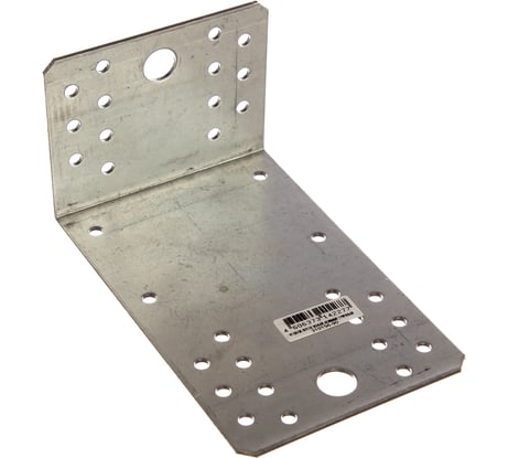 Крепежный уголок Зубр МАСТЕР асимметричный 90х70х140мм, 1шт 310156-90