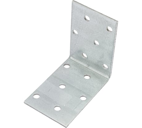 Крепежный угол Зубр МАСТЕР равносторонний 40х60х60мм 1шт 310206-040-060