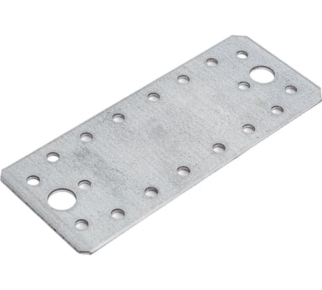 Крепежная пластина Зубр МАСТЕР 140х55мм 1шт 310236-140-55