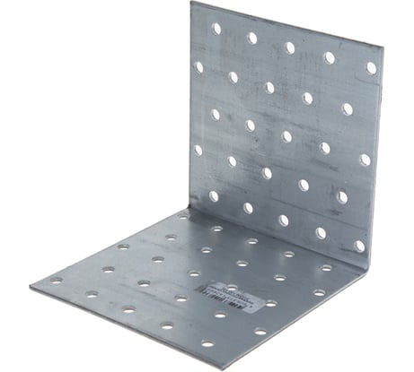 Крепежный угол Зубр МАСТЕР равносторонний 100х100х100мм, 1шт 310206-100-100