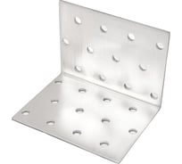 Крепежный угол Зубр МАСТЕР равносторонний, 80х60х60мм, 1шт 310206-080-060