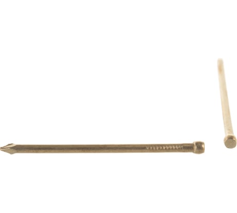 Финишные гвозди Зубр ПРОФИ с латунным покрытием, 1,4х30мм, 50шт 305336-14-30