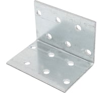 Крепежный угол Зубр МАСТЕР равносторонний, 60х40х40мм, 1шт 310206-060-040