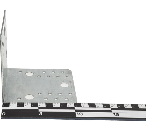 Крепежный угол Зубр МАСТЕР 90х105х105мм, 1шт 310126-90-105