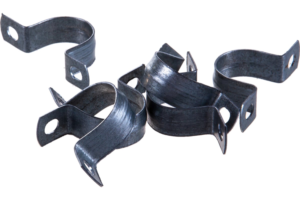 Металлическая двухлапковая скоба FORTISFLEX СМД 25-26 50226 - выгодная ...