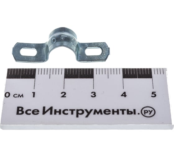 Металлическая двухлапковая скоба FORTISFLEX СМД 8-9 64795