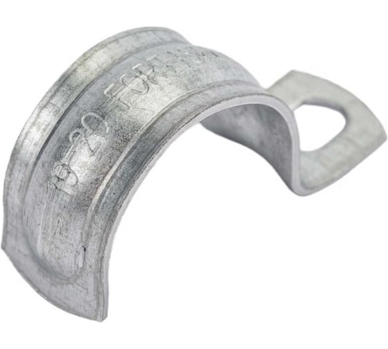 Металлическая однолапковая скоба FORTISFLEX СМО 19-20, 100 шт., 49120