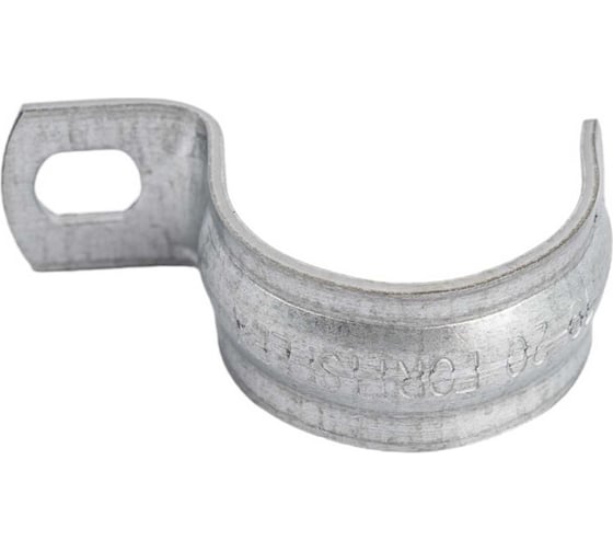Металлическая однолапковая скоба FORTISFLEX СМО 19-20, 100 шт., 49120