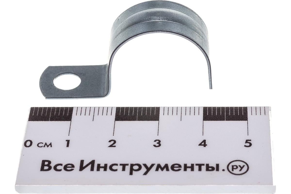 Металлическая однолапковая скоба FORTISFLEX СМО 21-22 49188 в Санкт .