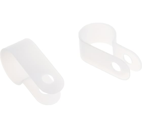 Нейлоновая скоба FORTISFLEX СНК 12 белый 100шт 66447