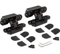 Комплект из 2 штук скрытых петель ELEMENTIS универсальный, 3D, 120x30 ELM8000.06/MP