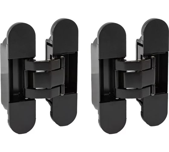 Комплект из 2 штук скрытых петель ELEMENTIS универсальный, 3D, 120x30 ELM8000.06/MP