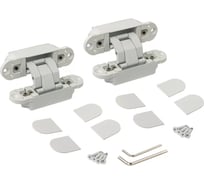 Комплект из 2 штук скрытых петель ELEMENTIS универсальный, 3D, 120x30 ELM5000.07/MP