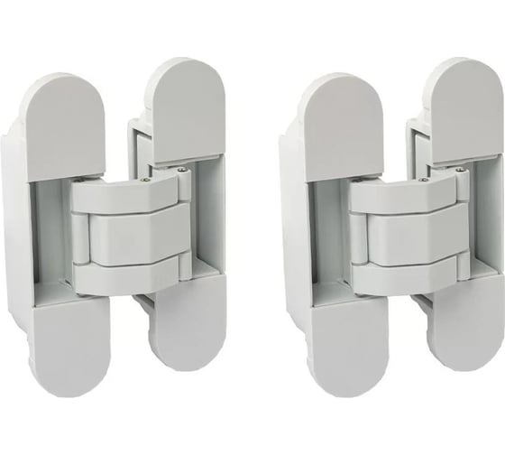 Комплект из 2 штук скрытых петель ELEMENTIS универсальный, 3D, 120x30 ELM5000.07/MP