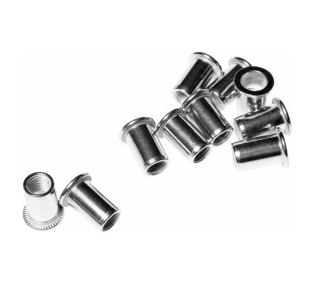 Заклепка алюминиевая (8 мм, для заклепочника, 10 штук) JTC 5822-M8