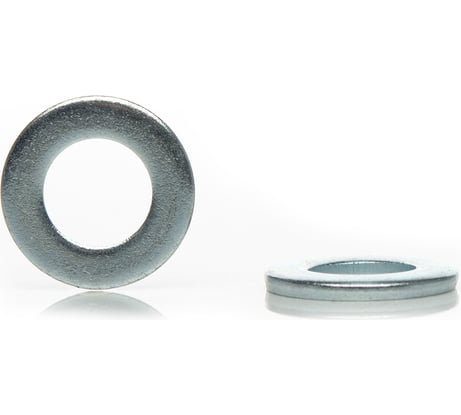 Плоская шайба МЕТАЛЛСЕРВИС м12, din 125, цинк, 1 кг, пакет мс 1241724