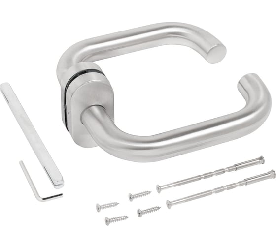 Комплект ручек Стандарт 0903 SS (60-90) INOX нерж. сталь 14874