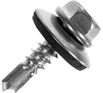 Кровельный саморез по металлу МЕТАЛЛСЕРВИС 5,5x19 цинк, 50 шт. 1242744 25916453