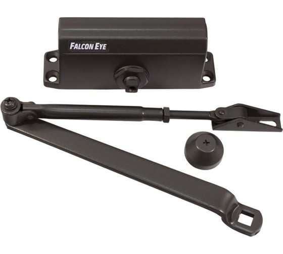 Доводчик на дверь весом 65-85 кг Falcon Eye FE-B4W бронза 00-00110302